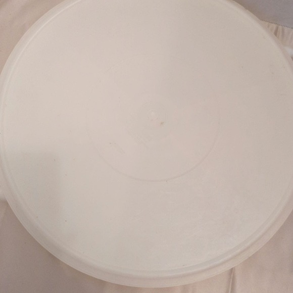 Tupperware Party Susan Divided snack container 12" in diameter - Picture 2 of 3